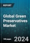 Global Green Preservatives Market by Type (Bacteriophages, Essential Oil & Nanoformulations, Natural Preservative), Application (Agriculture, Food & Beverage, Personal Care & Cosmetic) - Forecast 2023-2030 - Product Image