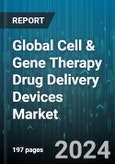 Global Cell & Gene Therapy Drug Delivery Devices Market by Products (Extension Tube, Infusion Bags, Intravenous Catheter), Commercialized Drugs (Kymriah, Luxturna, Provenge) - Forecast 2024-2030- Product Image