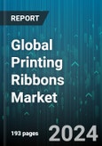 Global Printing Ribbons Market by Type (Full Resin, Full Wax, Wax-Resin), Substrate Type (Paper, Polymer), Color, Application, End-User - Forecast 2024-2030- Product Image