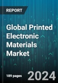 Global Printed Electronic Materials Market by Material (Inks, Substrate), End-use (Aerospace & Defense, Automotive & Transport, Chemicals & Materials) - Forecast 2024-2030- Product Image