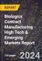 2024 Global Forecast for Biologics Contract Manufacturing (2025-2030 Outlook) - High Tech & Emerging Markets Report - Product Thumbnail Image
