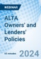 ALTA Owners' and Lenders' Policies - Webinar (Recorded) - Product Image
