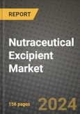 Nutraceutical Excipient Market: Industry Size, Share, Competition, Trends, Growth Opportunities and Forecasts by Region - Insights and Outlook by Product, 2024 to 2031- Product Image