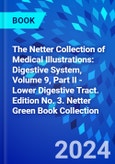 The Netter Collection of Medical Illustrations: Digestive System, Volume 9, Part II - Lower Digestive Tract. Edition No. 3. Netter Green Book Collection- Product Image