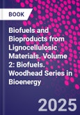 Biofuels and Bioproducts from Lignocellulosic Materials. Volume 2: Biofuels. Woodhead Series in Bioenergy- Product Image