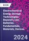 Electrochemical Energy Storage Technologies Beyond Li-ion Batteries. Fundamentals, Materials, Devices - Product Image