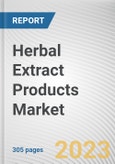 Herbal Extract Products Market By Type, By Raw Materials, By End-use Industry: Global Opportunity Analysis and Industry Forecast, 2023-2032- Product Image