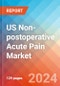 US Non-postoperative Acute Pain - Market Insights, Epidemiology, and Market Forecast - 2032 - Product Image
