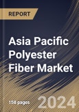 Asia Pacific Polyester Fiber Market Size, Share & Trends Analysis Report By Form (Solid, and Hollow), By Grade, By Product Type (Polyester Staple Fiber (PSF), and Polyester Filament Yarn (PFY)), By Application, By Country and Growth Forecast, 2023 - 2030- Product Image