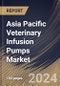 Asia Pacific Veterinary Infusion Pumps Market Size, Share & Trends Analysis Report By Product Type (Volumetric Infusion Pumps, and Syringe Infusion Pumps), By Application, By Route of Administration, By Animal Type, By End-use, By Country and Growth Forecast, 2023 - 2030 - Product Image
