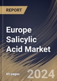 Europe Salicylic Acid Market Size, Share & Trends Analysis Report By Application (Pharmaceutical, Skin Care, Hair Care, and Food Preservatives & Others), By Country and Growth Forecast, 2023 - 2030- Product Image