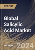 Global Salicylic Acid Market Size, Share & Trends Analysis Report By Application (Pharmaceutical, Skin Care, Hair Care, and Food Preservatives & Others), By Regional Outlook and Forecast, 2023 - 2030- Product Image
