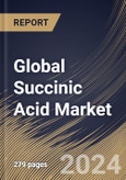 Global Succinic Acid Market Size, Share & Trends Analysis Report By Type (Petro-based, and Bio-based), By End-use (Industrial, Food & Beverages, Coatings, Pharmaceutical, Personal Care & Cosmetics, and Others), By Regional Outlook and Forecast, 2023 - 2030- Product Image