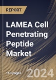LAMEA Cell Penetrating Peptide Market Size, Share & Trends Analysis Report By End-use, By Application (Drug Delivery, Gene Delivery, Diagnostics, Molecular Imaging, and Others), By Type, By Country and Growth Forecast, 2023 - 2030- Product Image