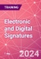Electronic and Digital Signatures - Understanding the Law and Best Rractice Training Course (November 5, 2024) - Product Image
