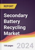 Secondary Battery Recycling Market Report: Trends, Forecast and Competitive Analysis to 2030- Product Image