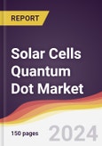 Solar Cells Quantum Dot Market Report: Trends, Forecast and Competitive Analysis to 2030- Product Image