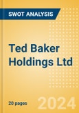 Ted Baker Holdings Ltd - Strategic SWOT Analysis Review- Product Image