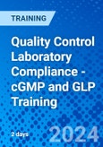 Quality Control Laboratory Compliance - cGMP and GLP Training (Recorded)- Product Image