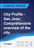 City Profile - San Jose; Comprehensive overview of the city, PEST analysis and analysis of key industries including technology, tourism and hospitality, construction and retail.- Product Image