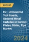 EU - Unmounted Tool Inserts, Sintered Metal Carbides or Cermet Plates, Sticks, Tips - Market Analysis, Forecast, Size, Trends and Insights - Product Thumbnail Image