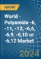 World - Polyamide -6, -11, -12, -6,6, -6,9, -6,10 or -6,12 - Market Analysis, Forecast, Size, Trends and Insights - Product Thumbnail Image