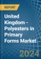 United Kingdom - Polyesters in Primary Forms (excluding Polyacetals, Polyethers, Epoxide Resins, Polycarbonates, Alkyd Resins, Polyethylene Terephthalate, other Unsaturated Polyesters) - Market Analysis, Forecast, Size, Trends and insights - Product Image