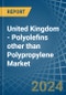 United Kingdom - Polyolefins other than Polypropylene - Market Analysis, Forecast, Size, Trends and Insights - Product Image