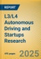 L3/L4 Autonomous Driving and Startups Research Report, 2024 - Product Image