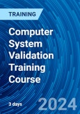 Computer System Validation Training Course (Recorded)- Product Image