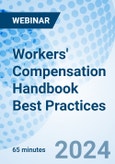 Workers' Compensation Handbook Best Practices - Webinar (Recorded)- Product Image