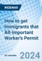 How to get Immigrants that All-Important Worker's Permit - Webinar - Product Thumbnail Image
