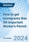 How to get Immigrants that All-Important Worker's Permit - Webinar (Recorded) - Product Thumbnail Image