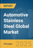 Automotive Stainless Steel Global Market Report 2025- Product Image