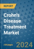 Crohn's Disease Treatment Market - Global Industry Analysis, Size, Share, Growth, Trends, and Forecast 2031 - By Product, Technology, Grade, Application, End-user, Region: (North America, Europe, Asia Pacific, Latin America and Middle East and Africa)- Product Image