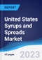 United States Syrups and Spreads Market Summary and Forecast - Product Image