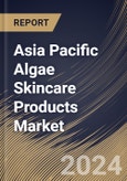 Asia Pacific Algae Skincare Products Market Size, Share & Trends Analysis Report By Source (Macroalgae, and Microalgae), By Algae Type (Brown Algae, Red Algae, Green Algae, and Others), By Type, By Country and Growth Forecast, 2023 - 2030- Product Image