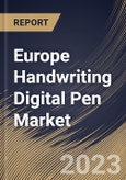 Europe Handwriting Digital Pen Market Size, Share & Industry Trends Analysis Report By Product, By Application (Healthcare, BFSI, Media & Entertainment, Government, Education, Retail and Others), By Country and Growth Forecast, 2023 - 2030- Product Image