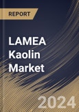 LAMEA Kaolin Market Size, Share & Trends Analysis Report By Application, By Process (Water-washed, Airfloat, Calcined, Delaminated, and Surface-modified & Unprocessed), By Country and Growth Forecast, 2023 - 2030- Product Image