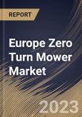 Europe Zero Turn Mower Market Size, Share & Industry Trends Analysis Report By Application (Commercial and Residential), By Cutting Width (More than 60 inches, 50 to 60 inches and Less Than 50 inches), By Country and Growth Forecast, 2023 - 2030- Product Image