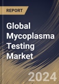 Global Mycoplasma Testing Market Size, Share & Trends Analysis Report By Product & Service (Kits & Reagents, Instruments and Services), By Technology, By Application, By End User, By Regional Outlook and Forecast, 2023 - 2030- Product Image