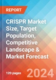 CRISPR Market Size, Target Population, Competitive Landscape & Market Forecast - 2034- Product Image