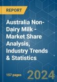 Australia Non-Dairy Milk - Market Share Analysis, Industry Trends & Statistics, Growth Forecasts 2017 - 2029- Product Image