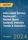 India Quick Service Restaurant - Market Share Analysis, Industry Trends & Statistics, Growth Forecasts 2017 - 2029- Product Image