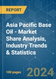 Asia Pacific Base Oil - Market Share Analysis, Industry Trends & Statistics, Growth Forecasts 2019 - 2029- Product Image
