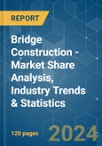 Bridge Construction - Market Share Analysis, Industry Trends & Statistics, Growth Forecasts 2019 - 2029- Product Image