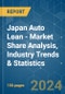 Japan Auto Loan - Market Share Analysis, Industry Trends & Statistics, Growth Forecasts 2020 - 2029 - Product Image