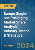Europe Single-use Packaging - Market Share Analysis, Industry Trends & Statistics, Growth Forecasts 2019 - 2029- Product Image