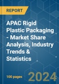 APAC Rigid Plastic Packaging - Market Share Analysis, Industry Trends & Statistics, Growth Forecasts 2019 - 2029- Product Image