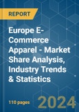 Europe E-Commerce Apparel - Market Share Analysis, Industry Trends & Statistics, Growth Forecasts 2019 - 2029- Product Image